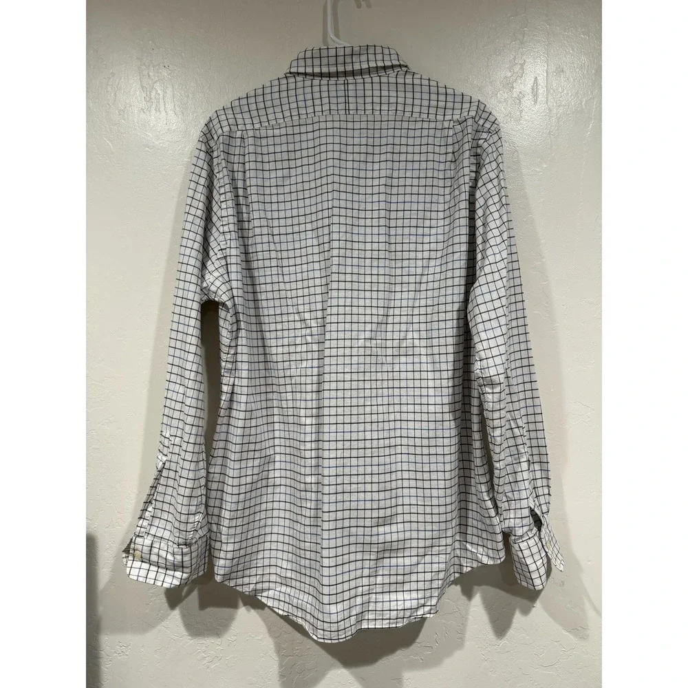 Polo Ralph Lauren Mens Classic Fit Tattersall Check Button Down Shirt Size Large